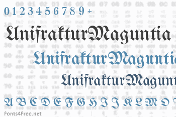 UnifrakturMaguntia Font