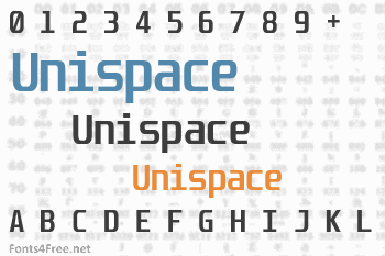 Unispace Font