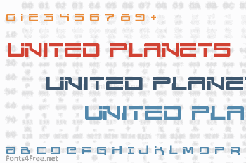 United Planets Font