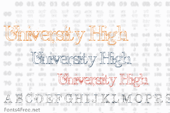 University High Font