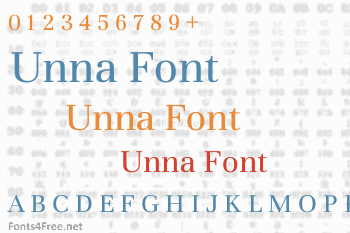 Unna Font