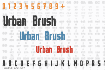 Urban Brush Font