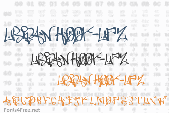 Urban Hook-Upz Font