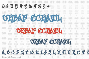 Urban Scrawl Font