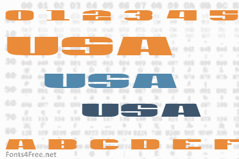 USA Font