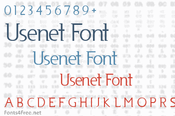 Usenet Font