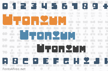 Utonium Font