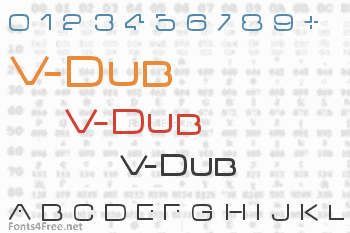 V-Dub Font