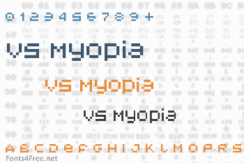 V5 Myopia Font