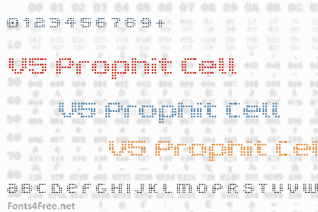 V5 Prophit Cell Font