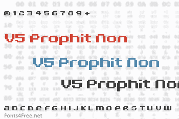 V5 Prophit Non Font