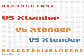 V5 Xtender Font