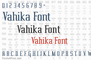 Vahika Font