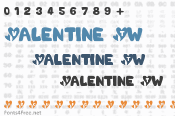 Valentine Tw Font