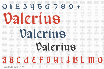 Valerius Font