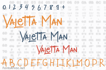 Valetta Man Font