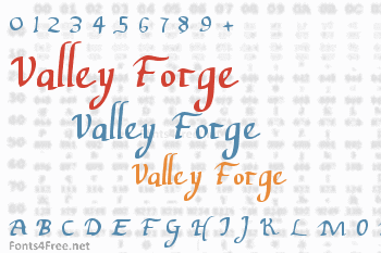 Valley Forge Font