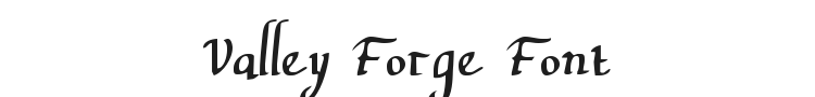 Valley Forge Font