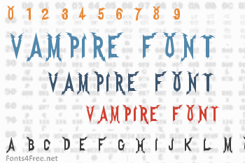 Vampire Font