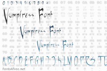 Vampiress Font