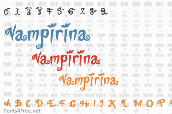 Vampirina Font