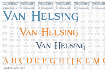 Van Helsing Font