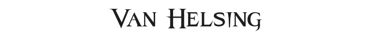 Van Helsing Font