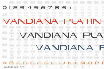 Vandiana Platin Font