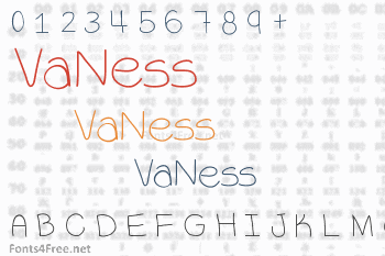 VaNess Font