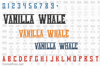 Vanilla Whale Font