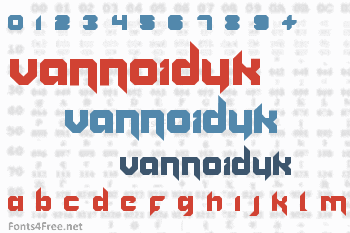 Vannoidyk Font