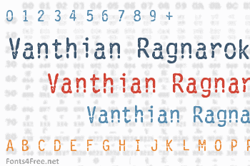 Vanthian Ragnarok Font