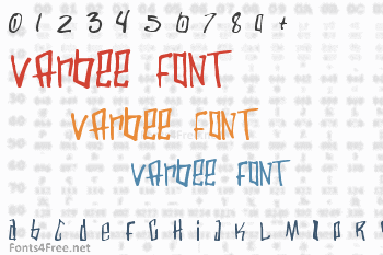 Varbee Font