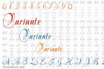 Variante Initials Font