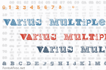 Varius Multiplex Font