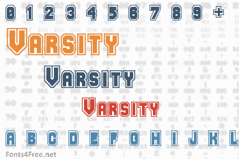 NBA Jersey Font Download - Fonts4Free