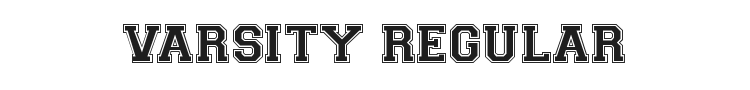 Varsity Regular Font