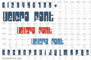 Velcro Font