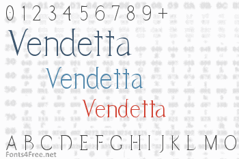 Vendetta Font