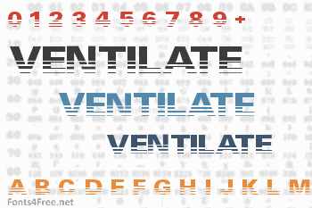 Ventilate Font