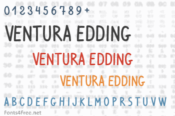 Ventura Edding Font
