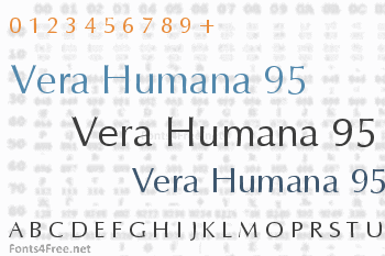 Vera Humana 95 Font