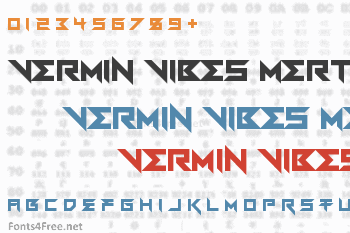 Vermin Vibes Mert Font