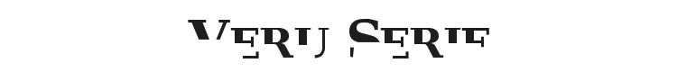 Veru Serif Font Preview