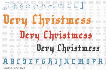 Very Christmess Font