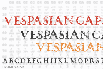 Vespasian Caps Font