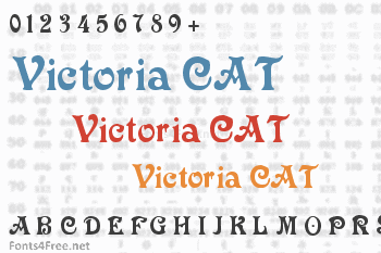 Victoria CAT Font