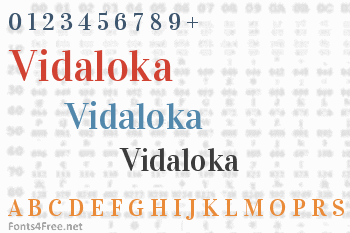 Vidaloka Font