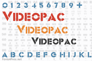 Videopac Font