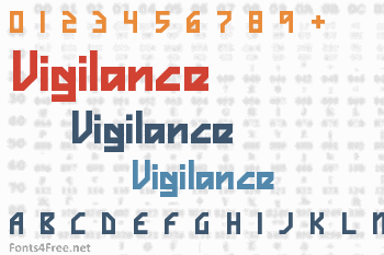 Vigilance Font